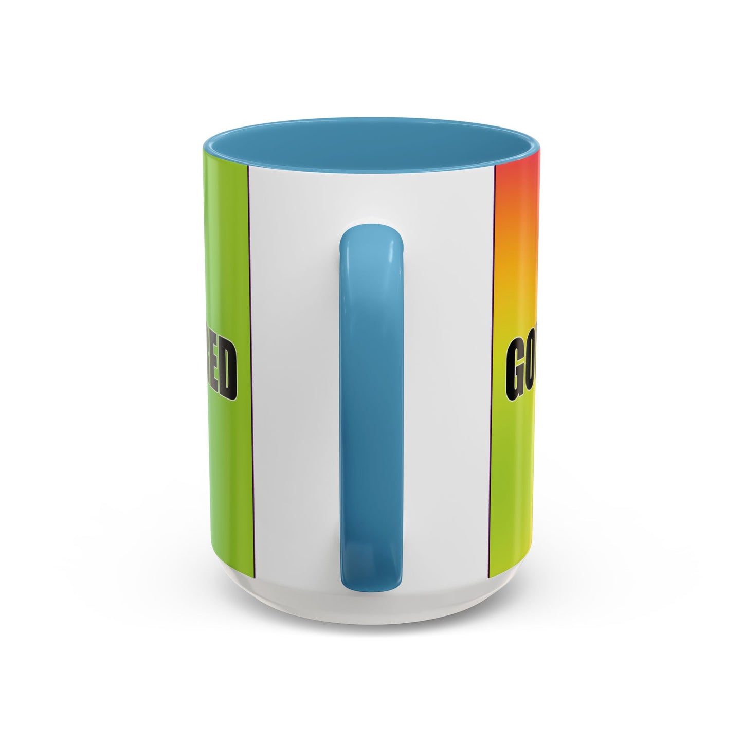 Coffee Mug — Bold Rainbow "F*** Off With The Government-Sponsored Gaslighting" Accent Mug