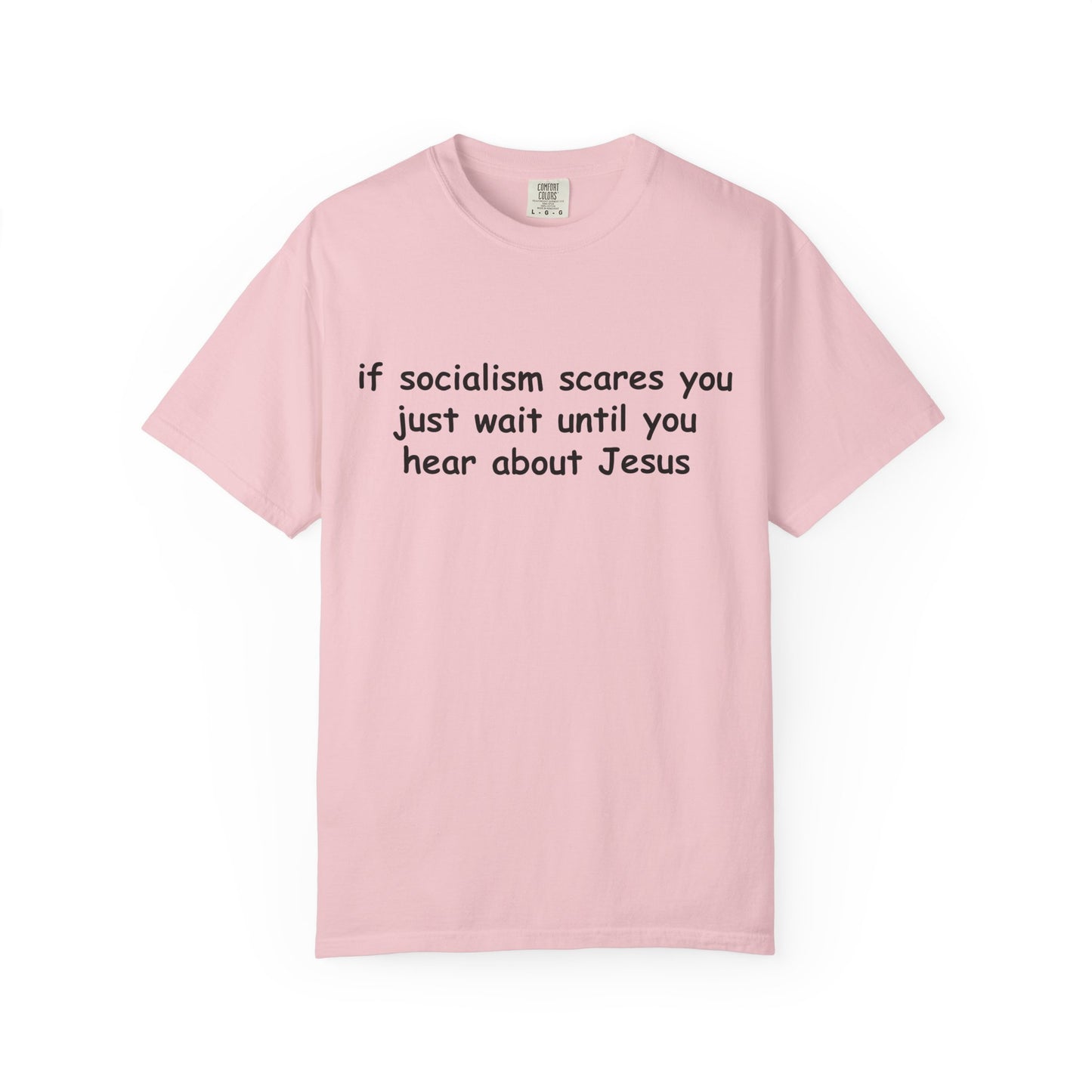 Socialist Jesus T-Shirt —  Modern Irony Graphic Tee