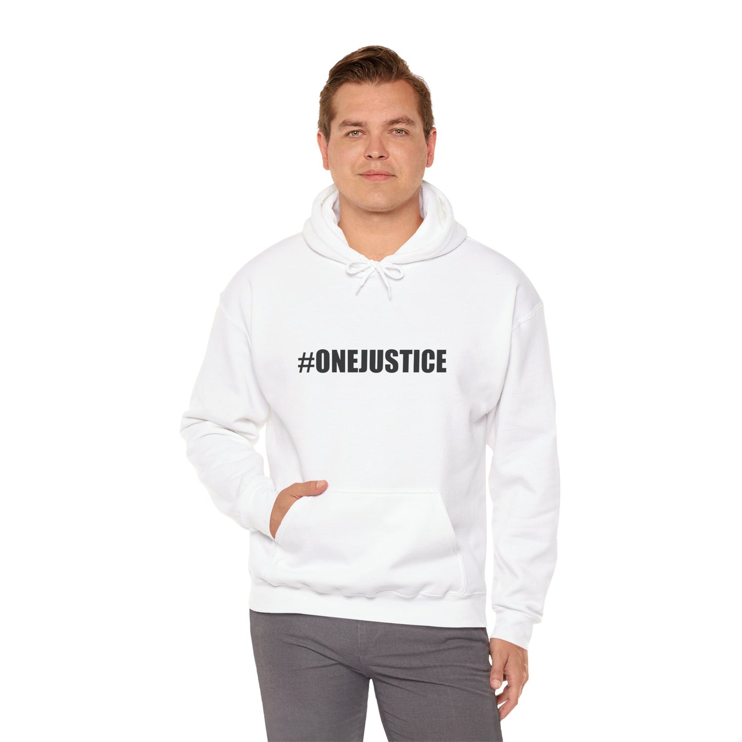 #OneJustice Hoodie — #ProsecutethePowerful Pullover