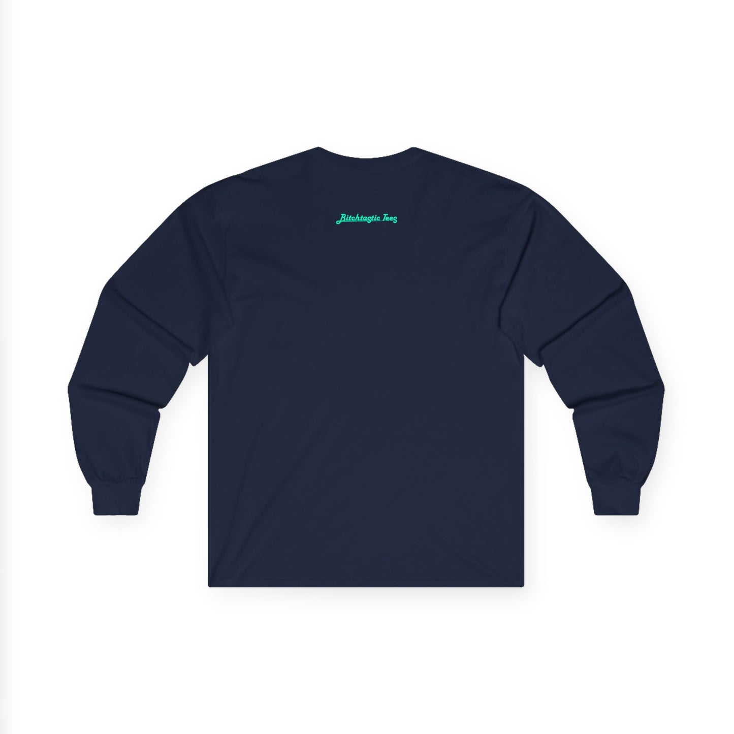 Long Sleeve Tee — "no joy. just memes." Minimalist Meme Shirt