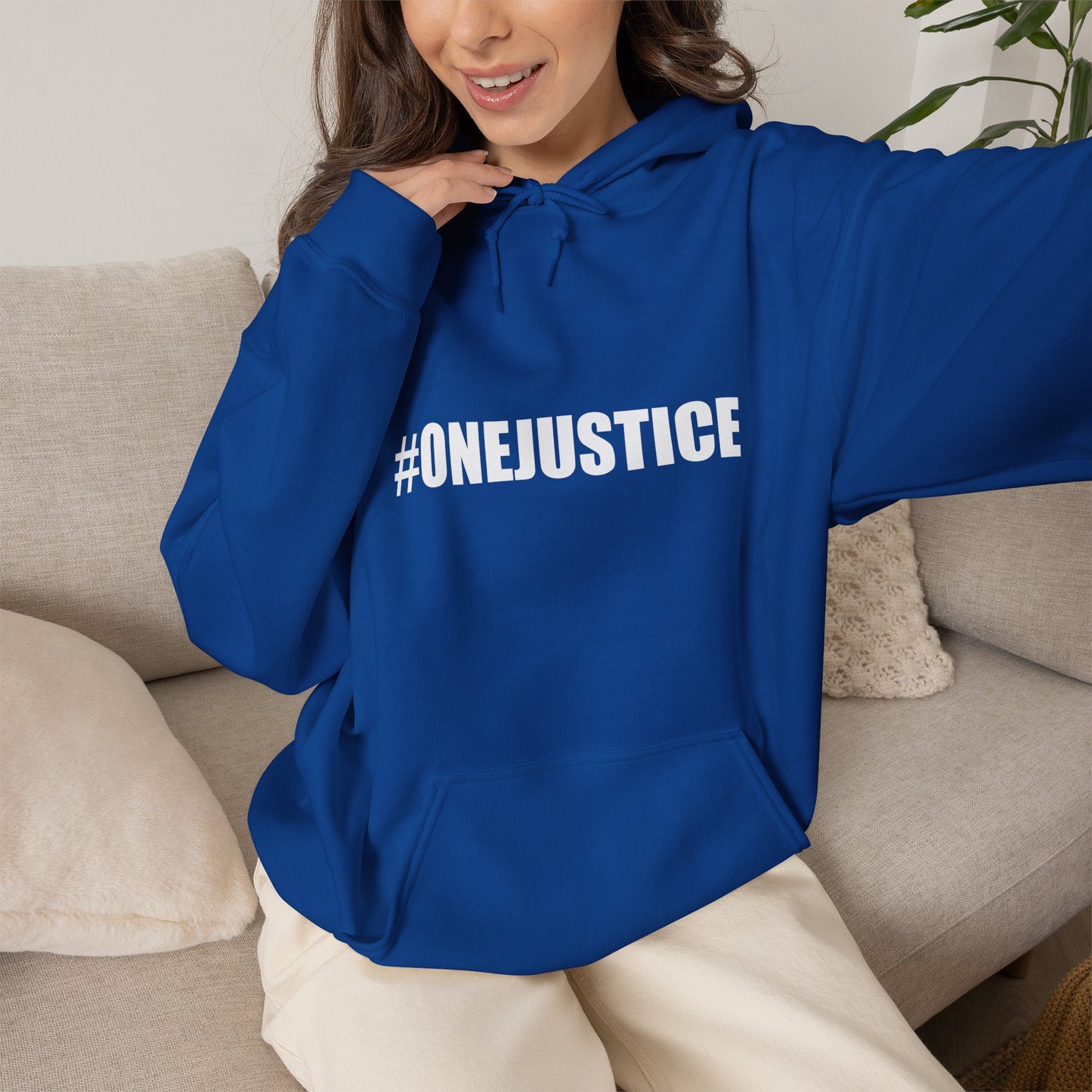 #OneJustice Hoodie — #ProsecutethePowerful Pullover