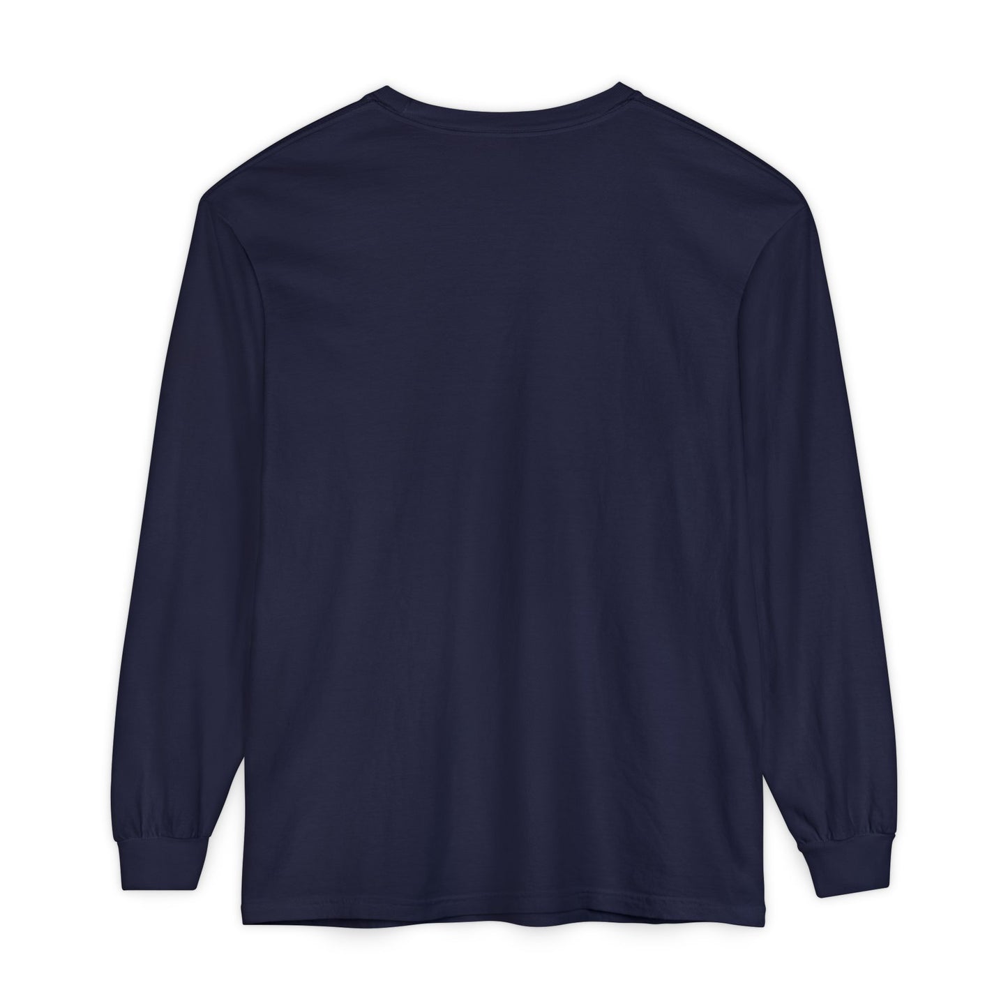 Invitation Only Long Sleeve Tee — Minimal Pink Text Graphic