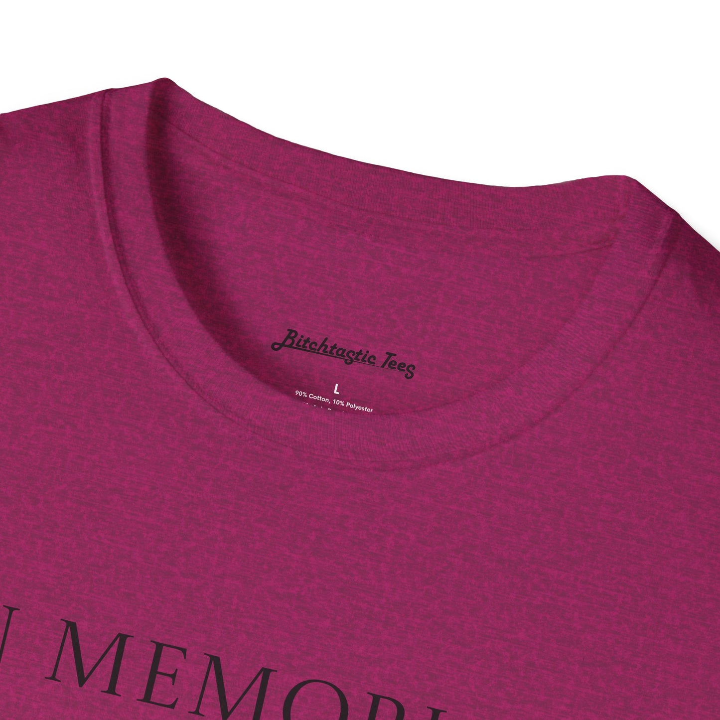 In Memoriam Skull Graphic T-Shirt, Unisex Casual Tee in Remembrance for the Death of Liberty