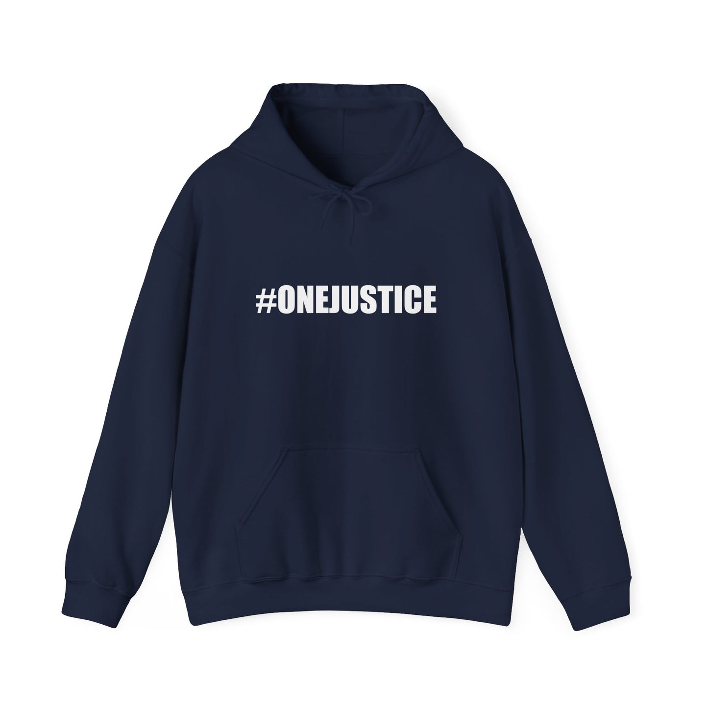 #OneJustice Hoodie — #ProsecutethePowerful Pullover