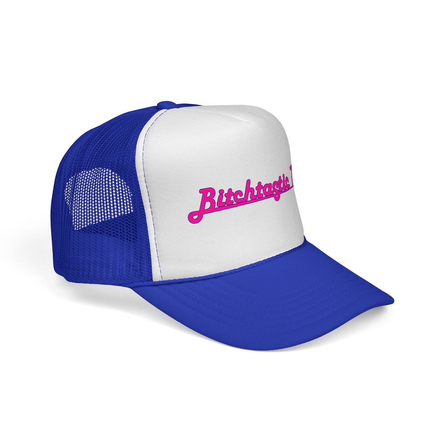 Trucker Cap — 'Bitchtastic Tees' Retro Script Foam Trucker Hat