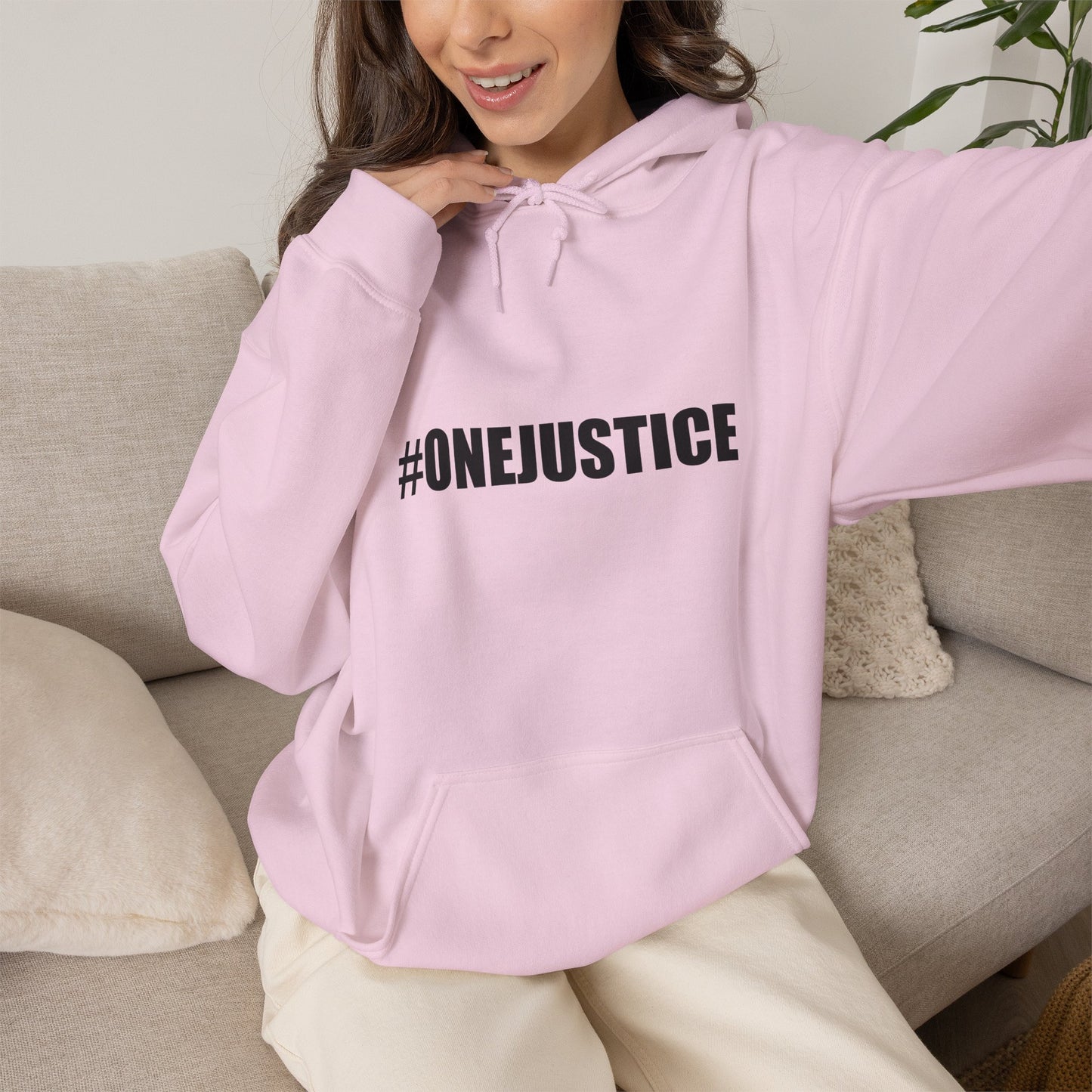 #OneJustice Hoodie — #ProsecutethePowerful Pullover