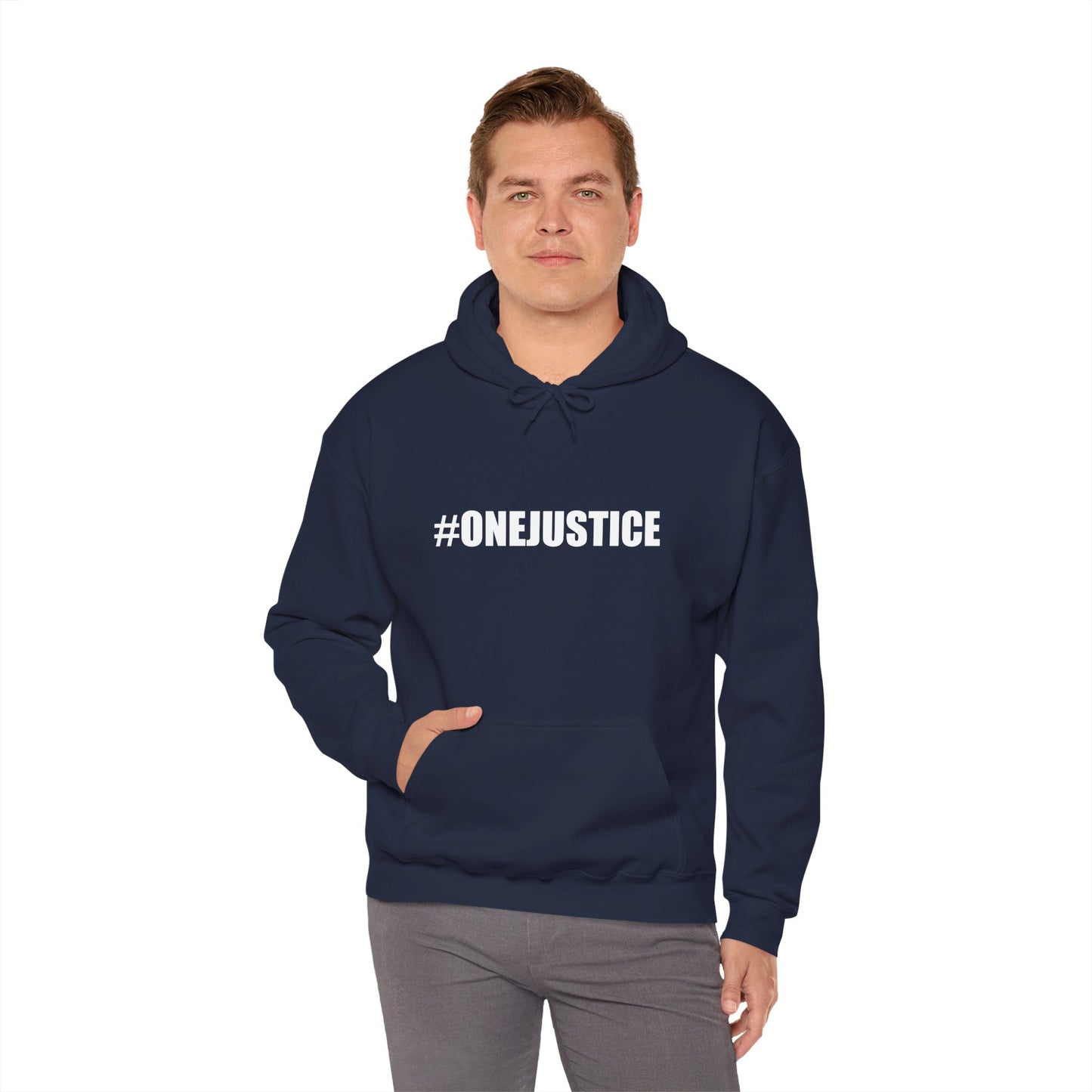 #OneJustice Hoodie — #ProsecutethePowerful Pullover