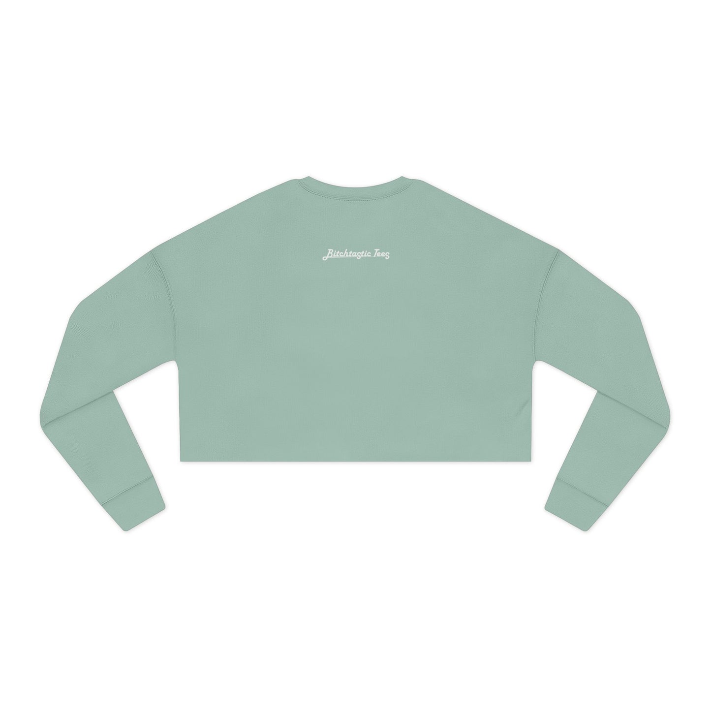 FIRE. Cropped Sweatshirt — Women's Casual Graphic Crop Top