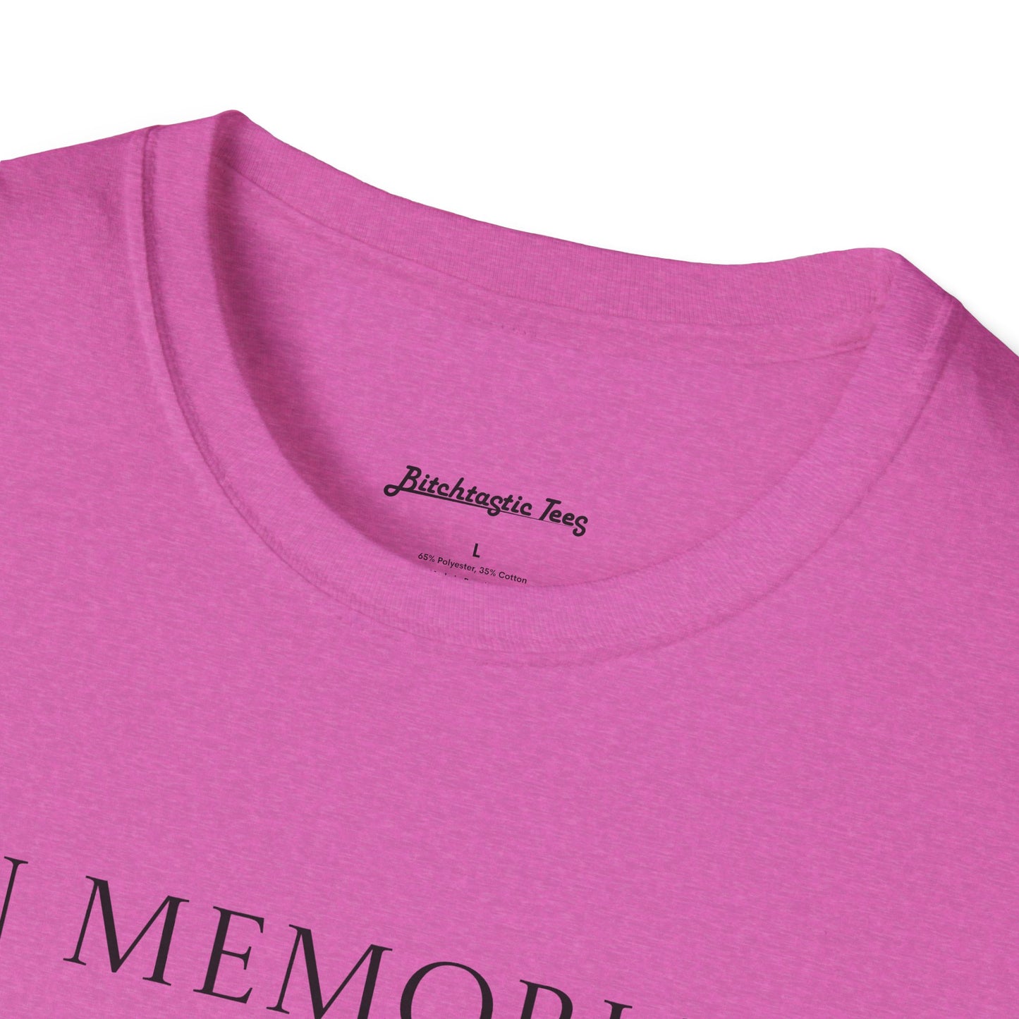 In Memoriam Skull Graphic T-Shirt, Unisex Casual Tee in Remembrance for the Death of Liberty