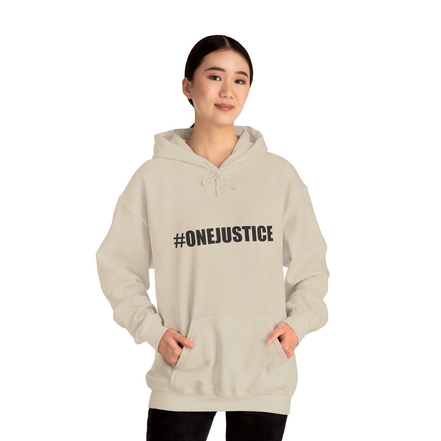 #OneJustice Hoodie — #ProsecutethePowerful Pullover