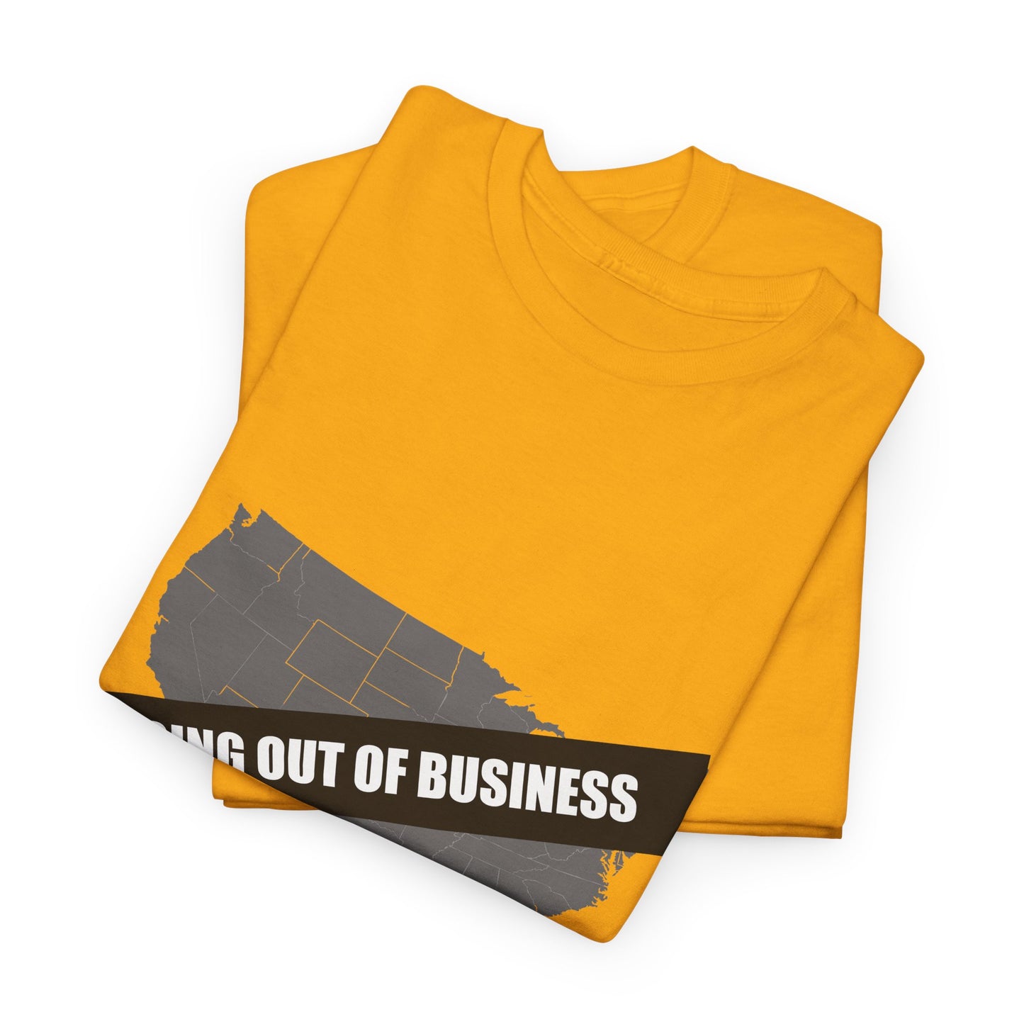 T‑Shirt — "Going Out of Business" USA Map Graphic Tee