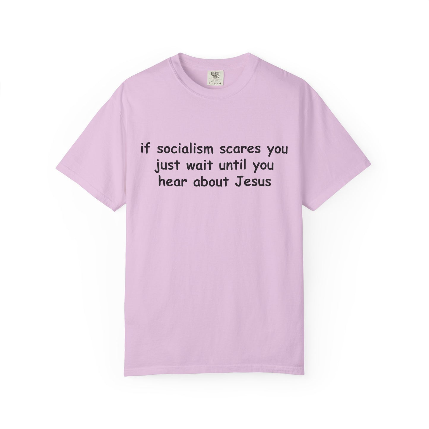 Socialist Jesus T-Shirt —  Modern Irony Graphic Tee