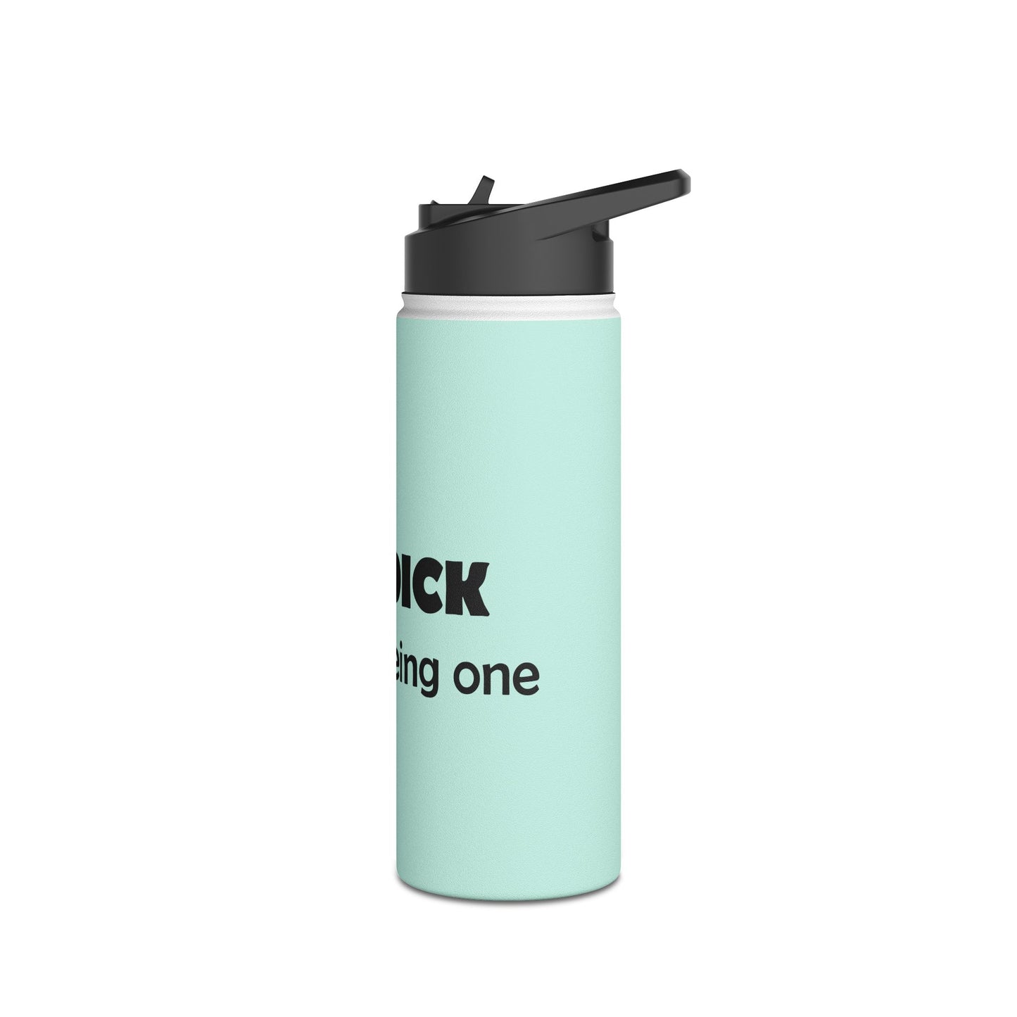 Stainless Steel Water Bottle — "Eat a Dick" Mint Travel Bottle