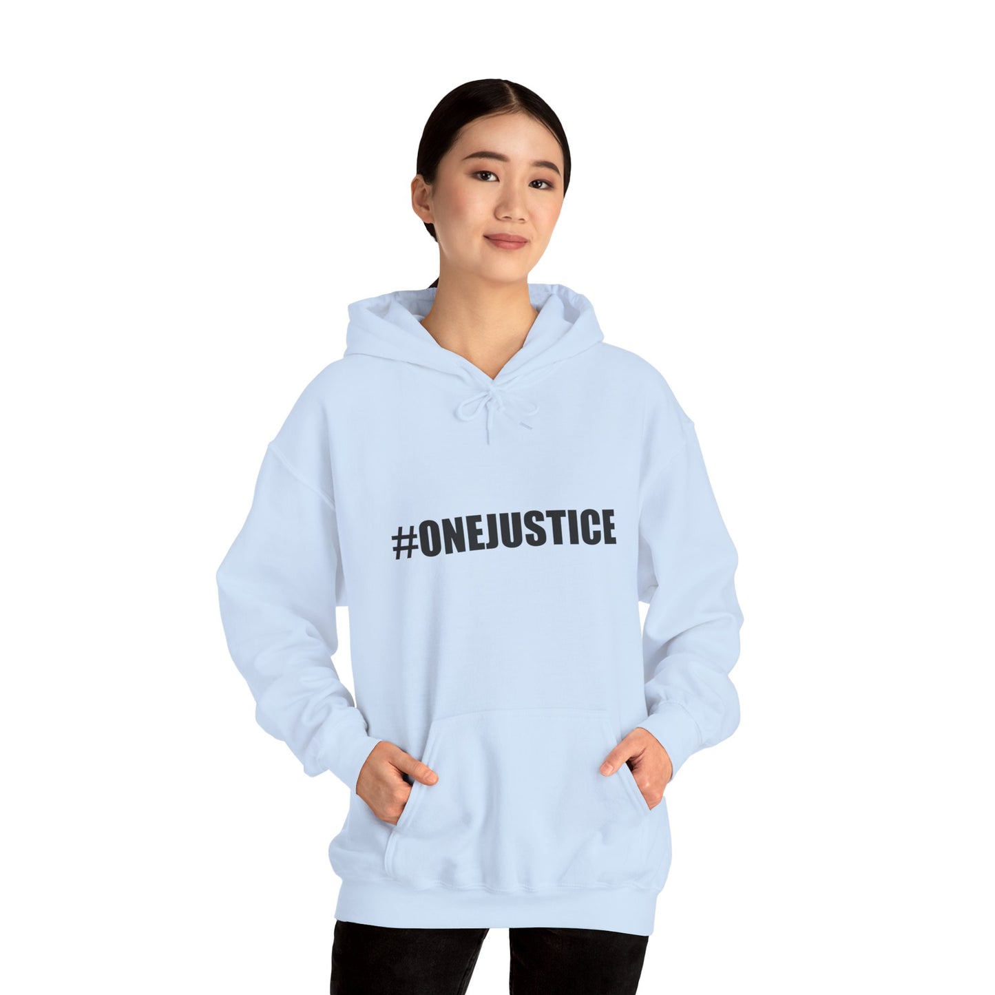 #OneJustice Hoodie — #ProsecutethePowerful Pullover