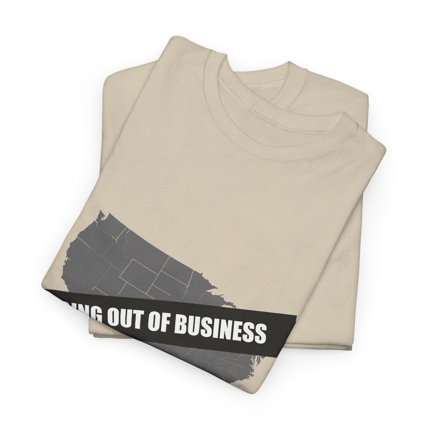 T‑Shirt — "Going Out of Business" USA Map Graphic Tee
